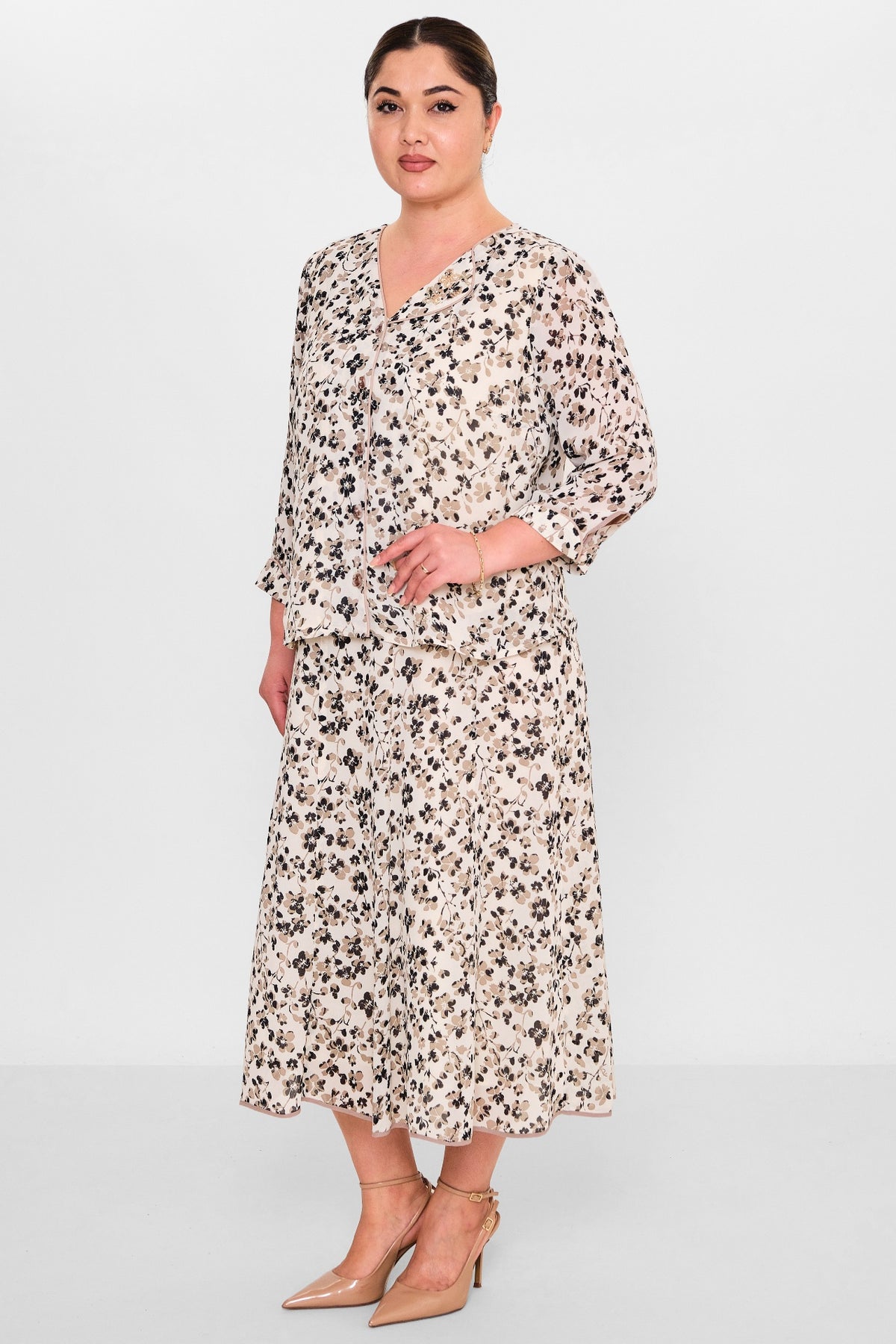 Gumanize - Plus Size Dress (GMZ2026-449-8144) - 8690200145636