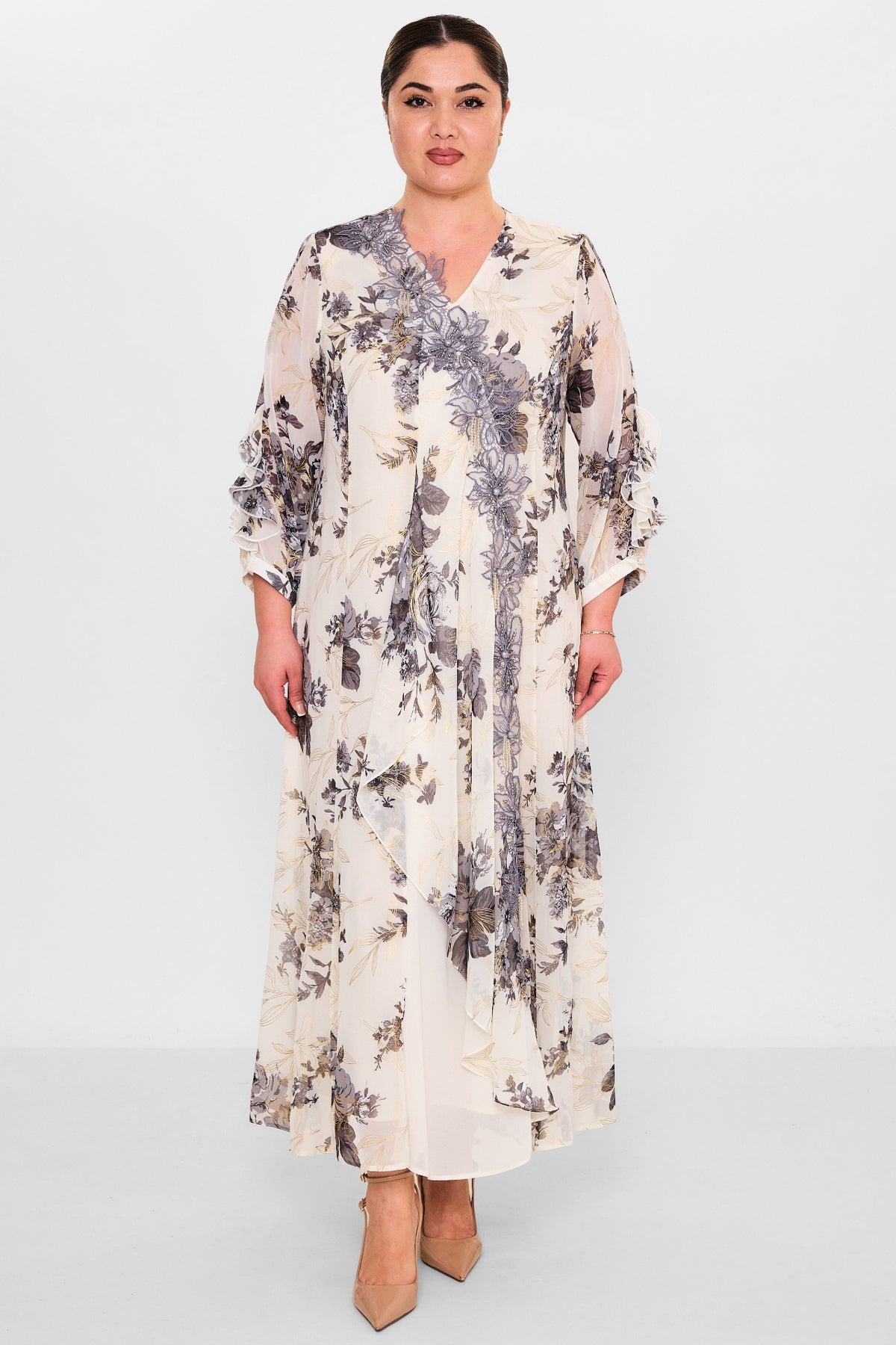 Gumanize - Plus Size Dress (GMZ2026-517-7562) - 8690200145643