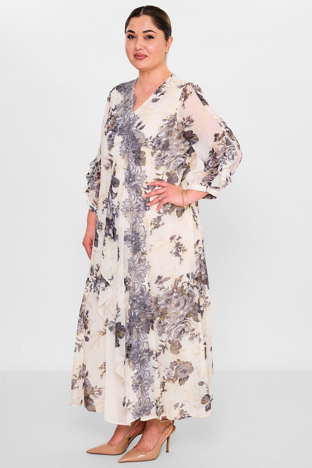 Gumanize - Plus Size Dress (GMZ2026-517-7562) - 8690200145643