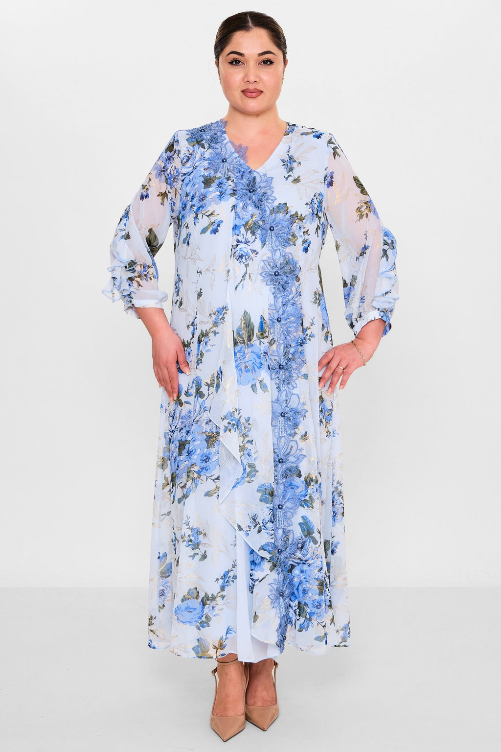 Gumanize - Plus Size Dress (GMZ2026-517-7562) - 8690200145650