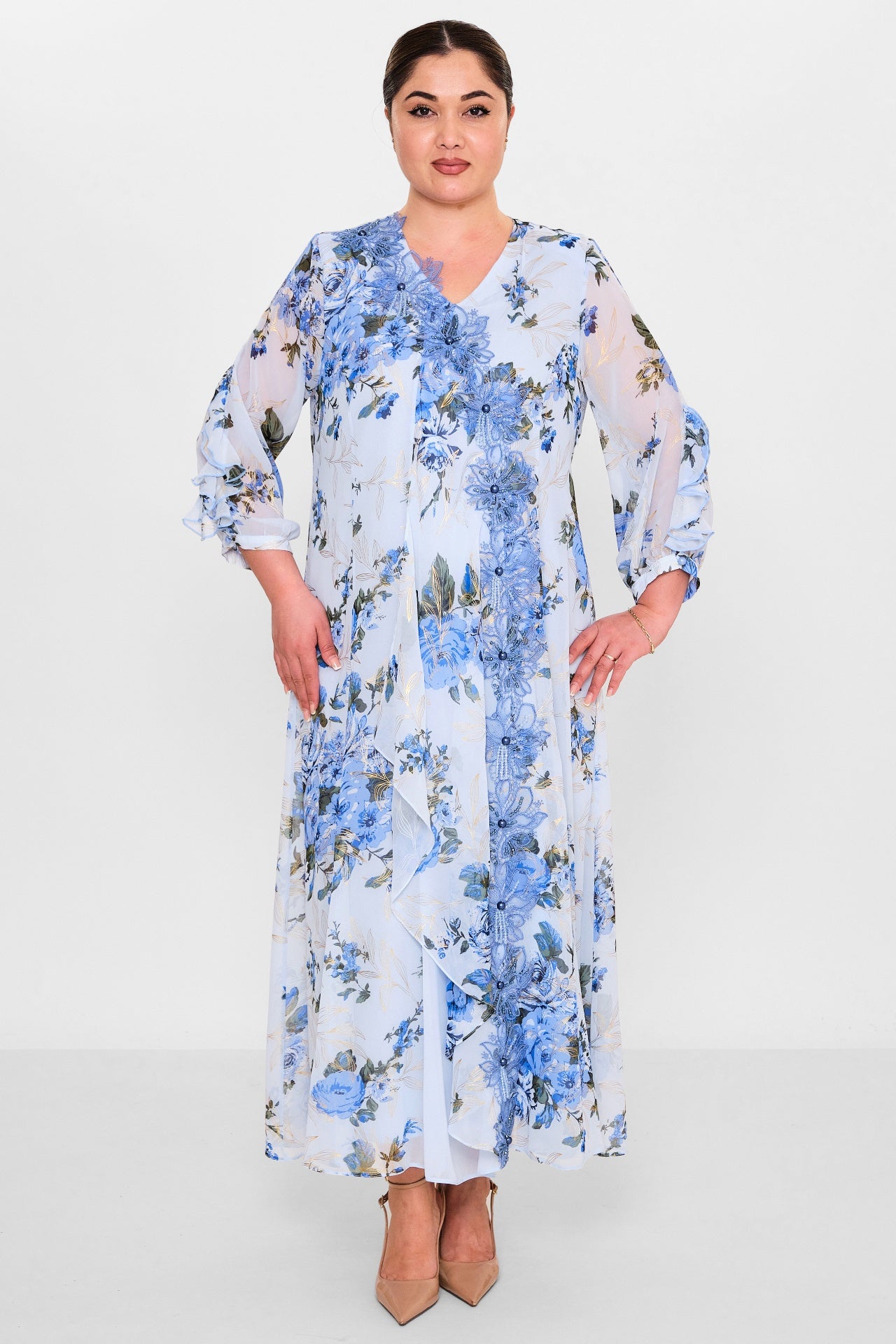 Gumanize - Plus Size Dress (GMZ2026-517-7562) - 8690200145650