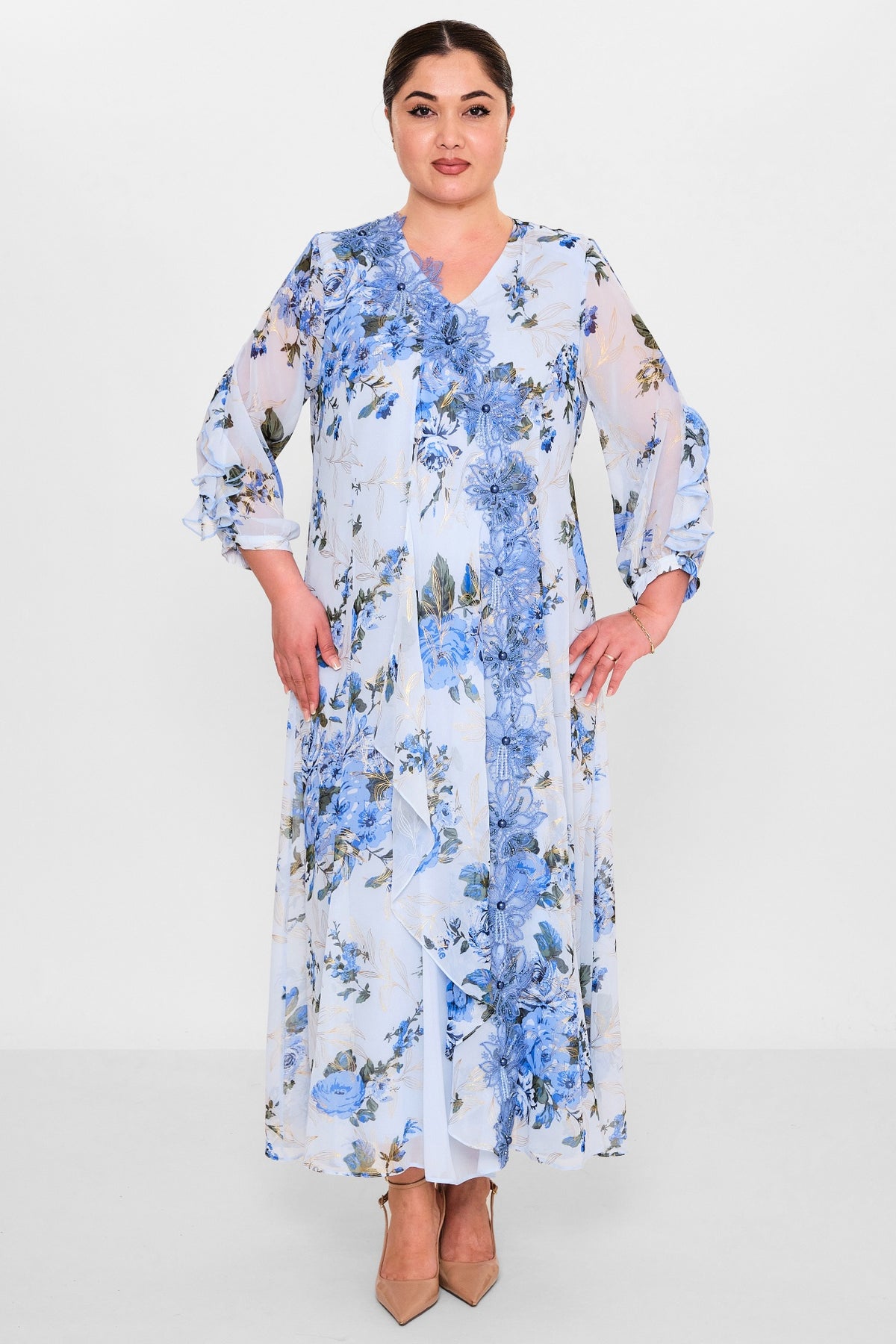 Gumanize - Plus Size Dress (GMZ2026-517-7562) - 8690200145650
