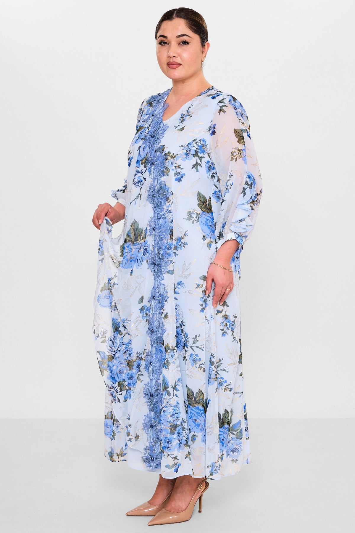 Gumanize - Plus Size Dress (GMZ2026-517-7562) - 8690200145650