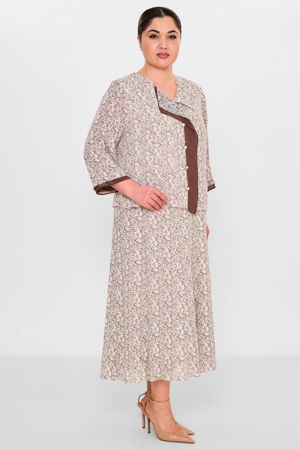 Gumanize - Plus Size Dress (GMZ2026-613-8185) - 8690200145681