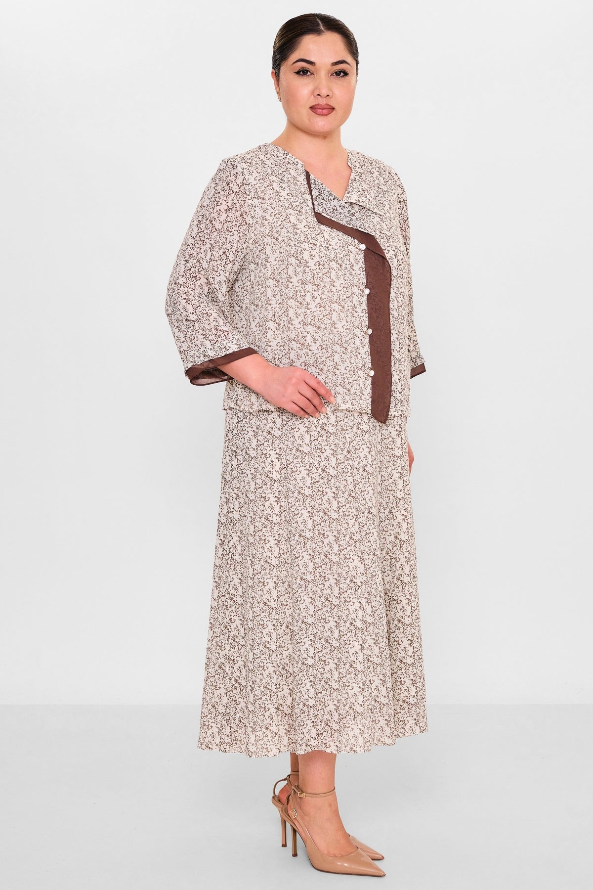 Gumanize - Plus Size Dress (GMZ2026-613-8185) - 8690200145681