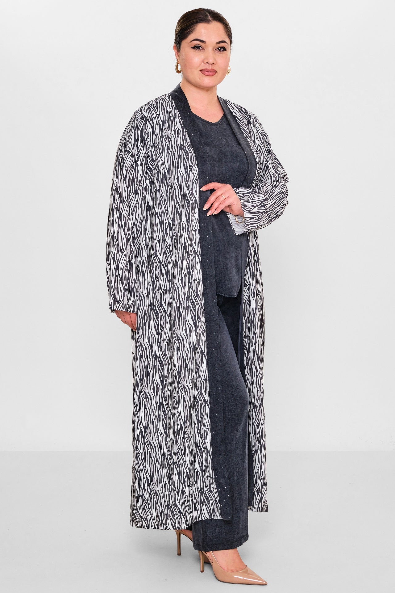 Ksas - Plus Size Suit (KSAS3037) - 8690200145704