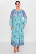 Ksas - Plus Size Dress (KSAS32403) - 8690200145728