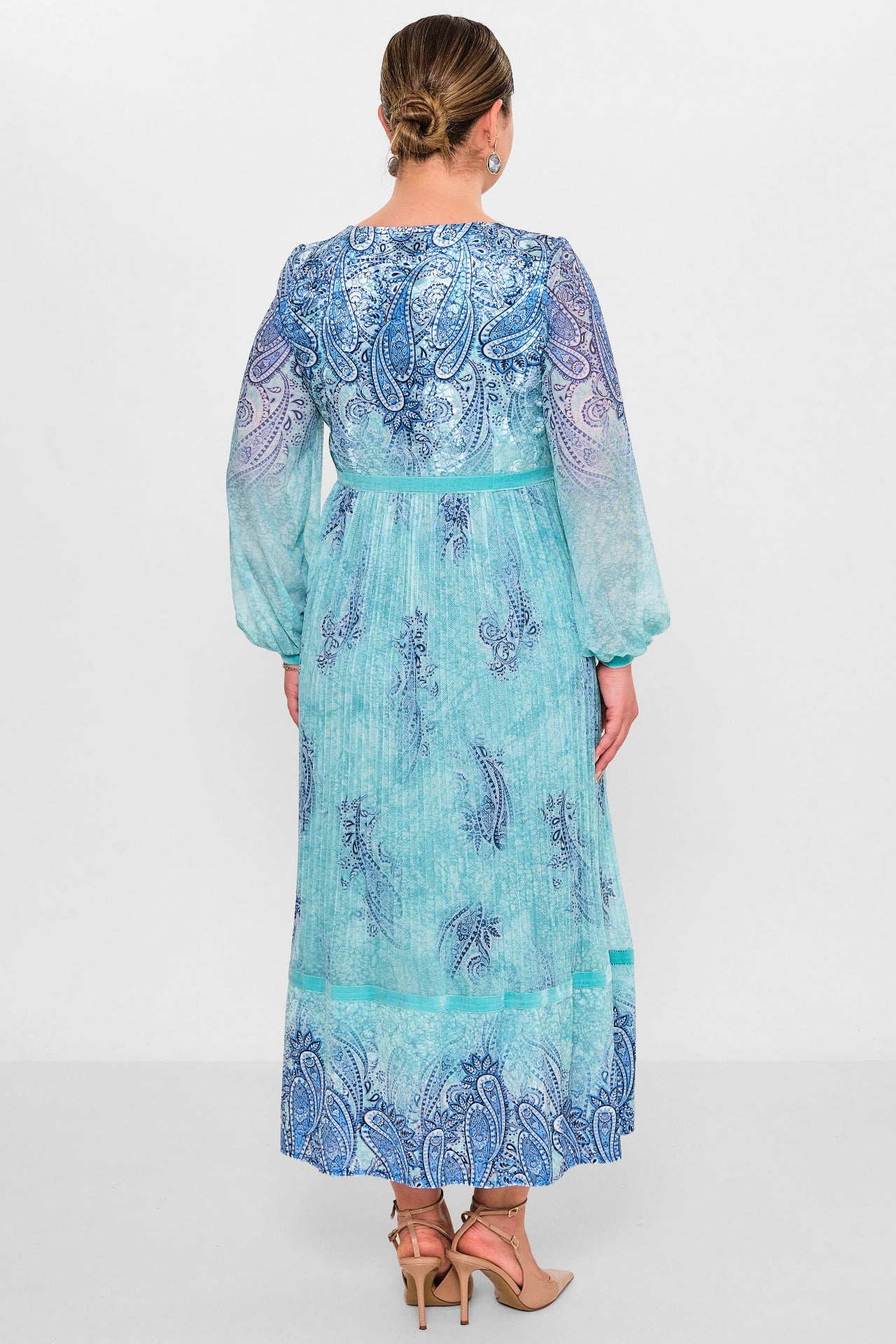Ksas - Plus Size Dress (KSAS32403) - 8690200145728