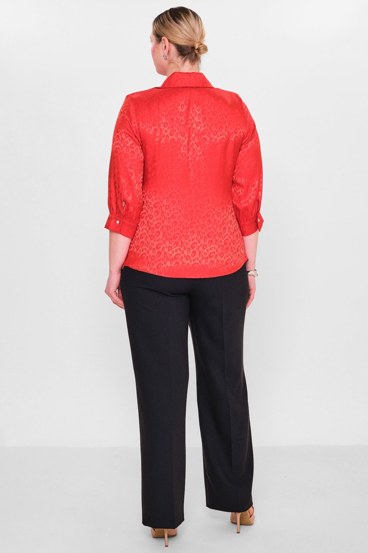 Kifayet - Plus Size Shirt (KFY26Y18508-01) - 8690200145858