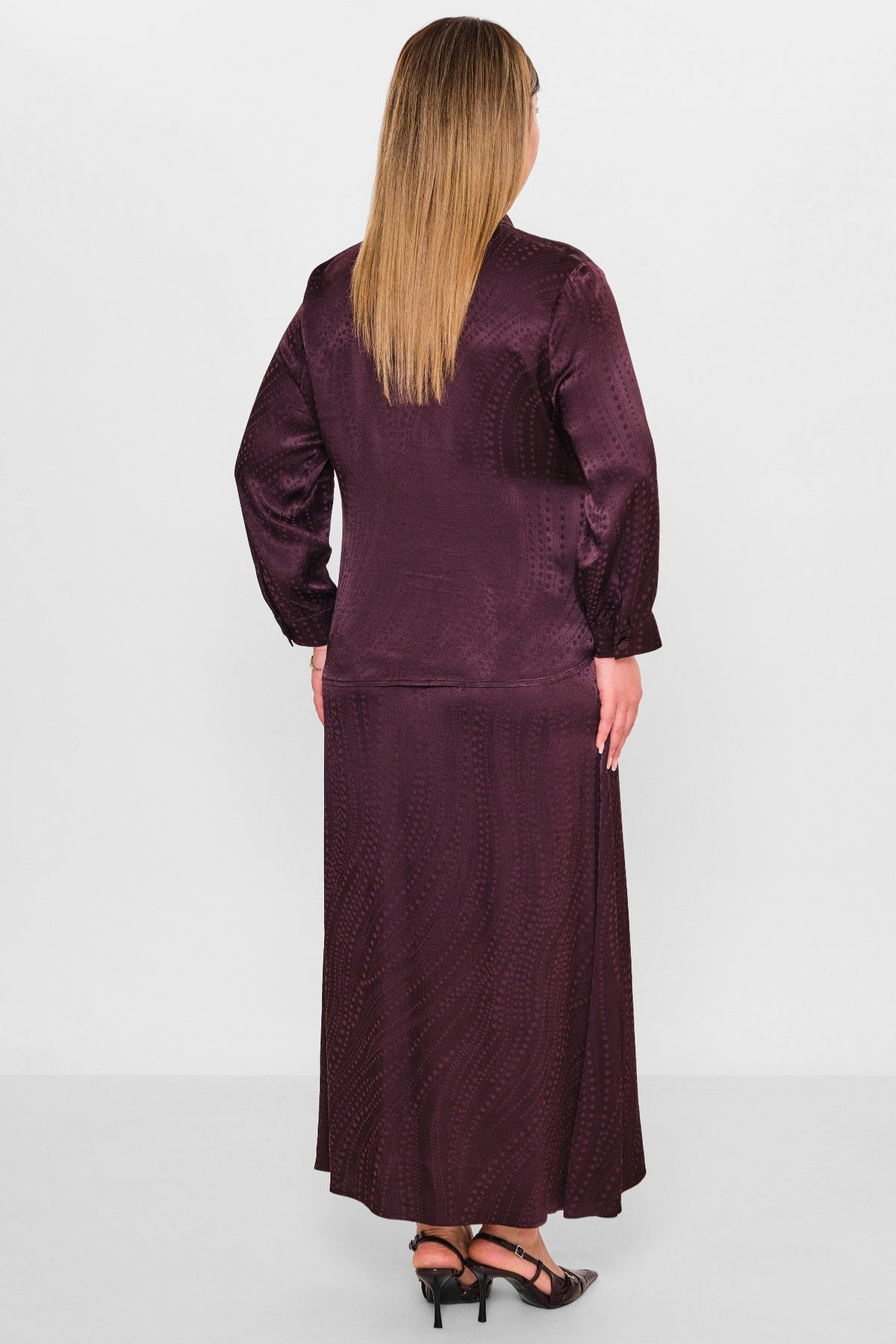 Dress port - Plus Size Suit (DSP26Y3480) - 8690200146060