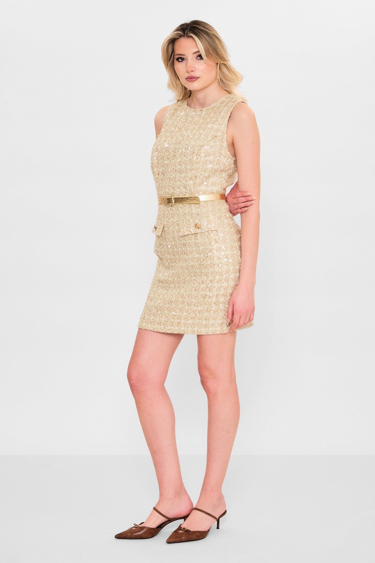 Qm - Plus Size Dress (QM.Y26.ELB.QE411) - 8690200146152