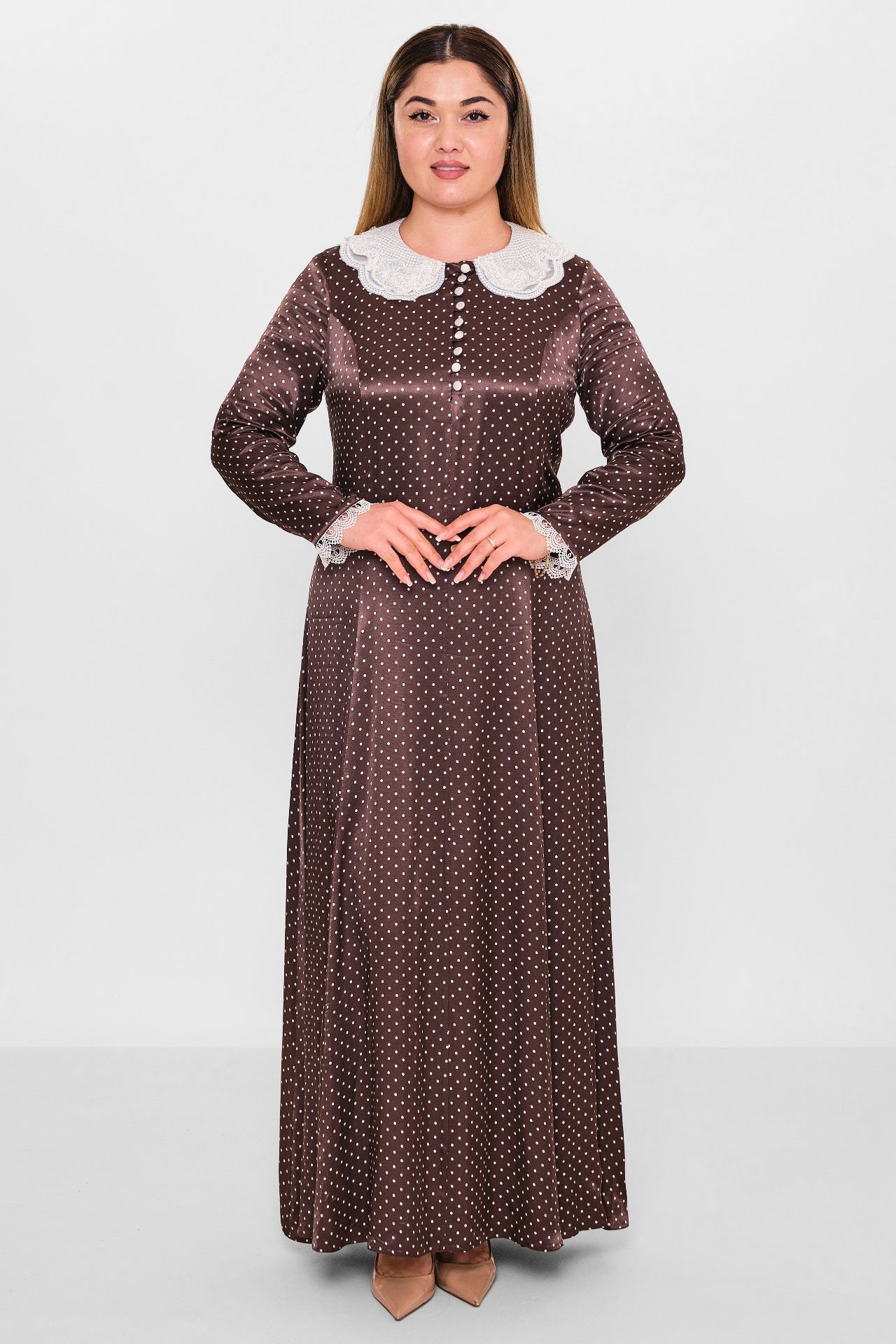 Dress Port - Plus Size Dress (DSP26Y5740) - 8690200146206