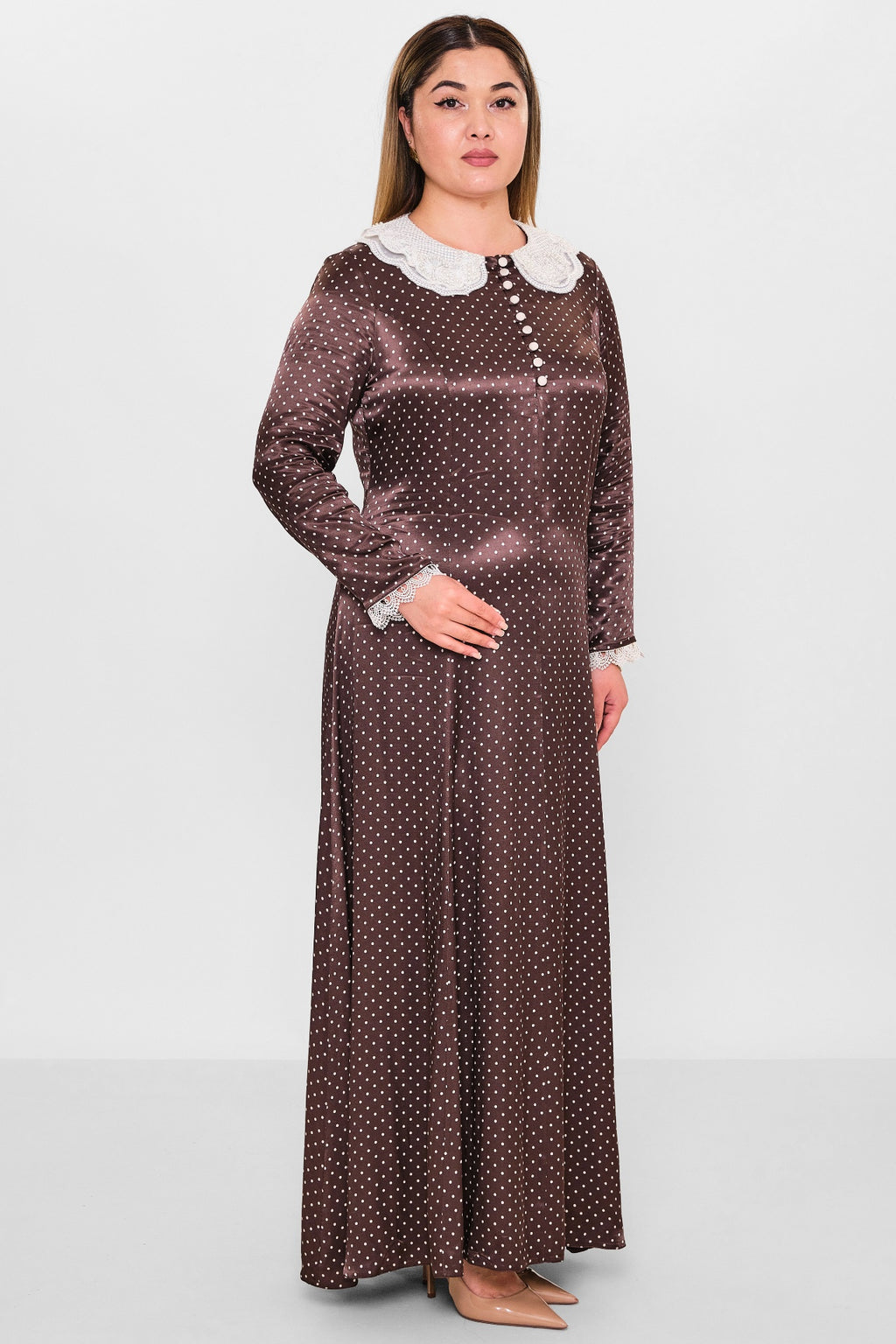 Dress Port - Plus Size Dress (DSP26Y5740) - 8690200146206