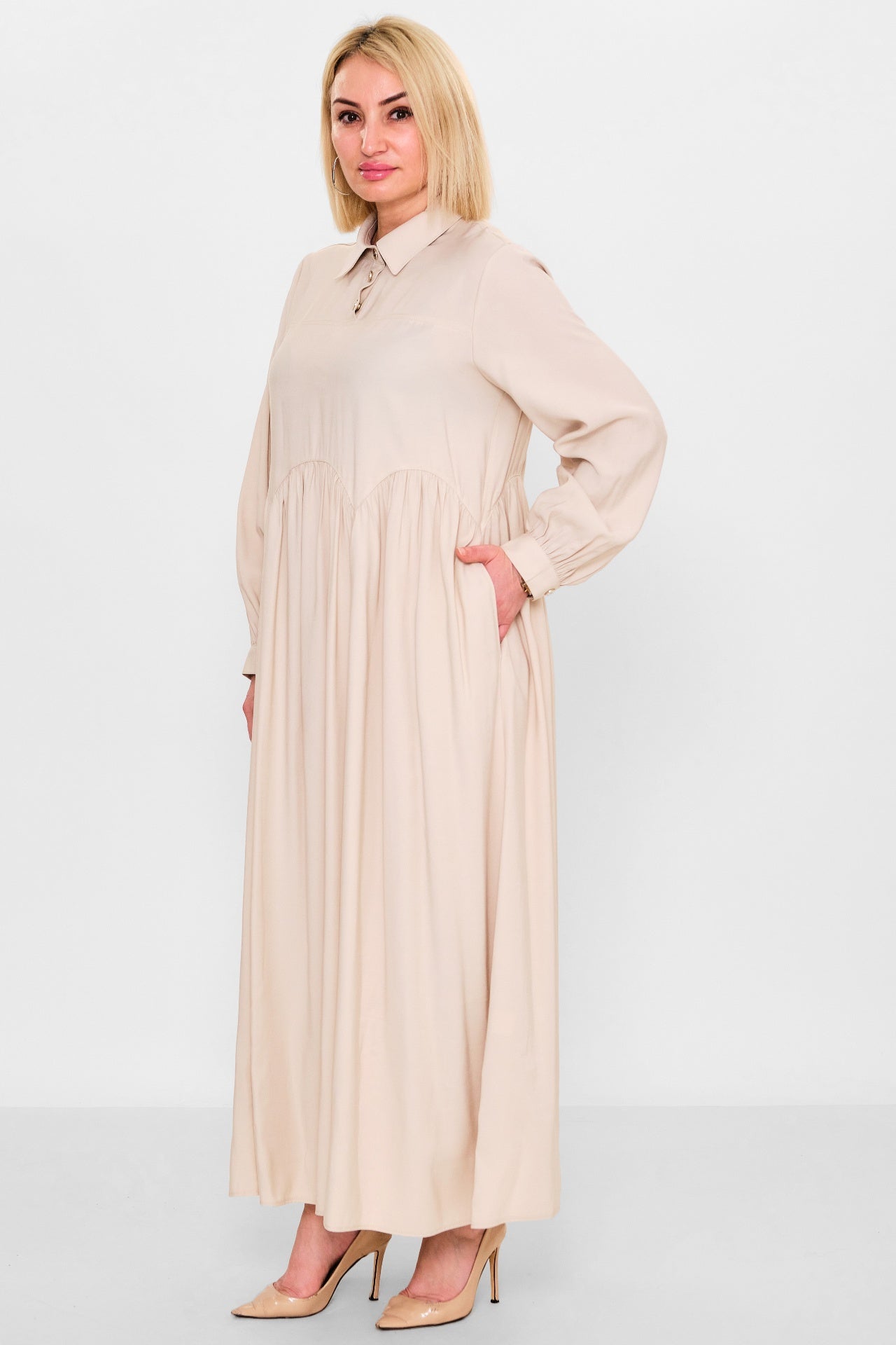 Almarwah - Plus Size Dress (AMH26Y303892) - 8690200146220