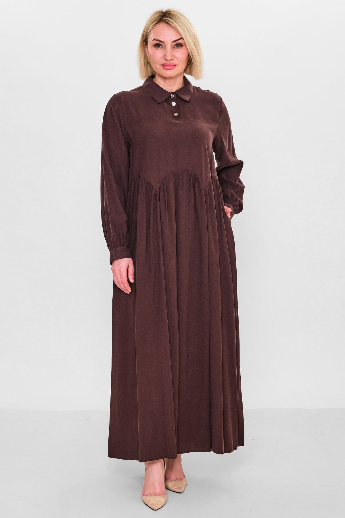 Almarwah - Plus Size Dress (AMH26Y303892) - 8690200146237