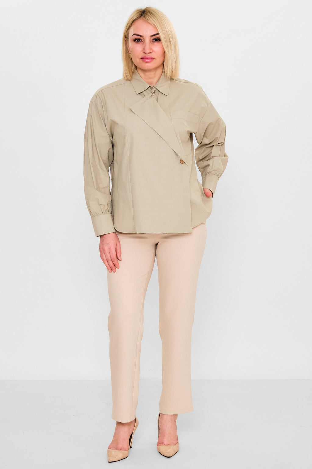 Almarwah - Plus Size Shirt (AMH26Y101005) - 8690200146312