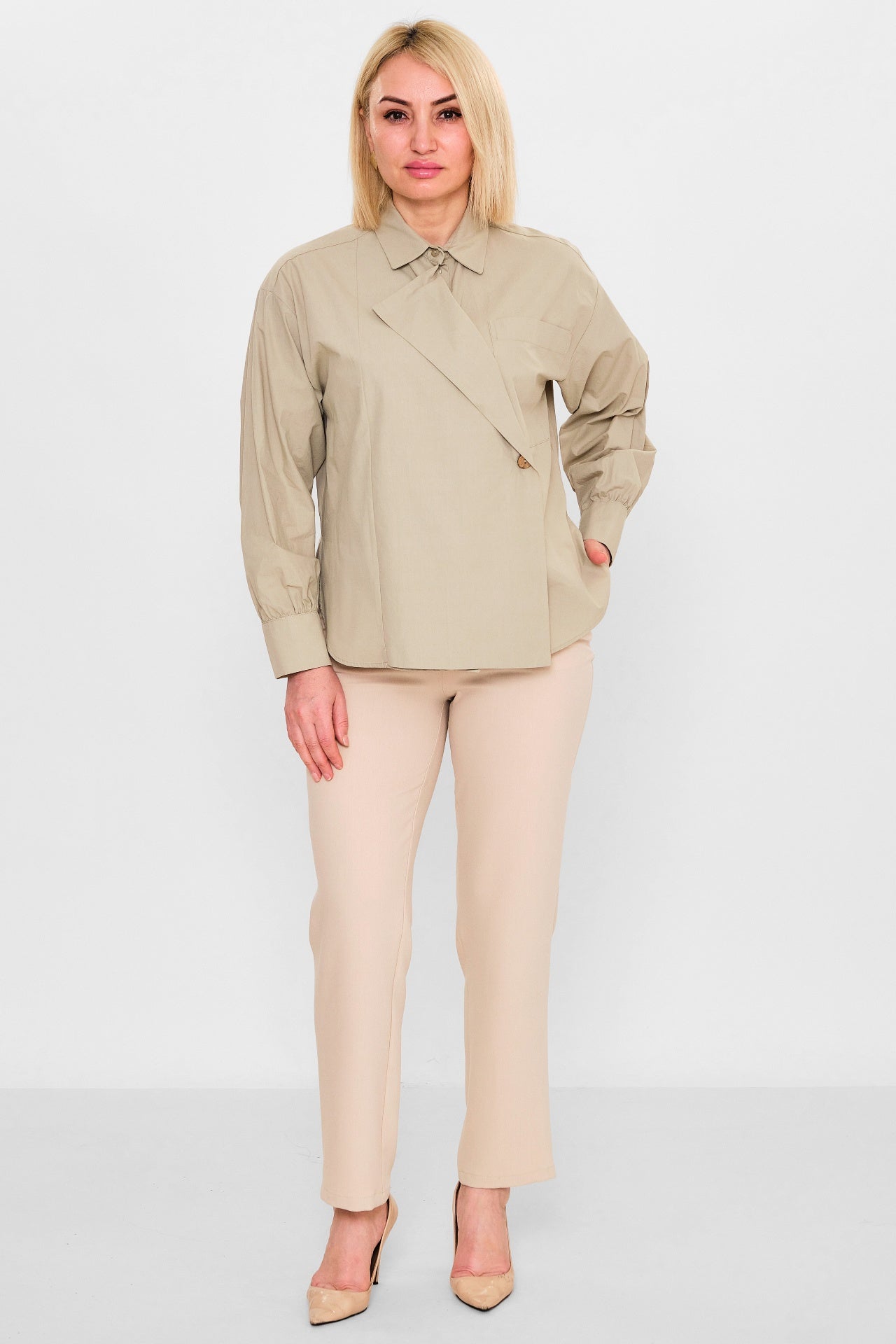 Almarwah - Plus Size Shirt (AMH26Y101005) - 8690200146312