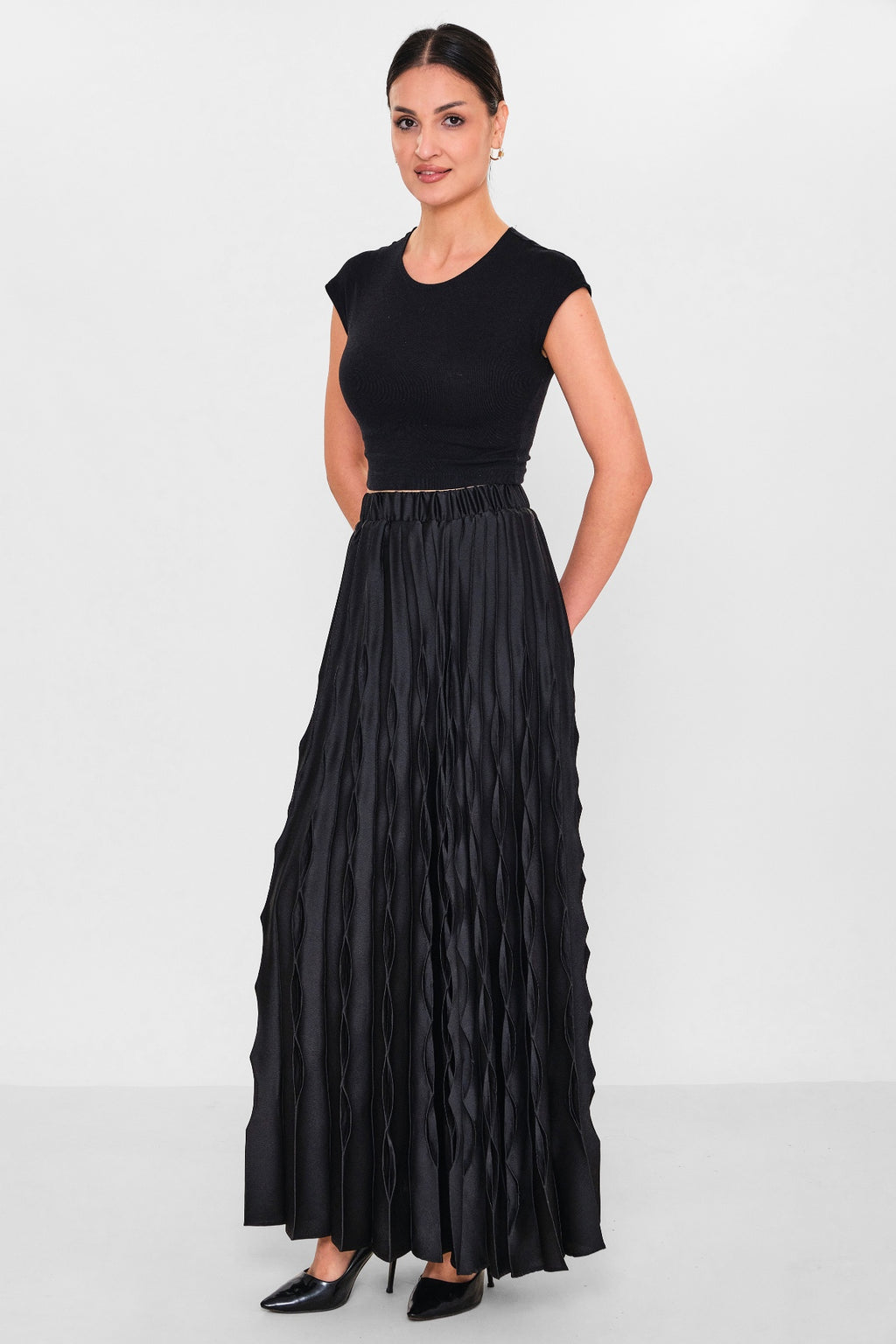 Myraang - Plus Size Skirt (MRG26Y03-3831) - 8690200146411