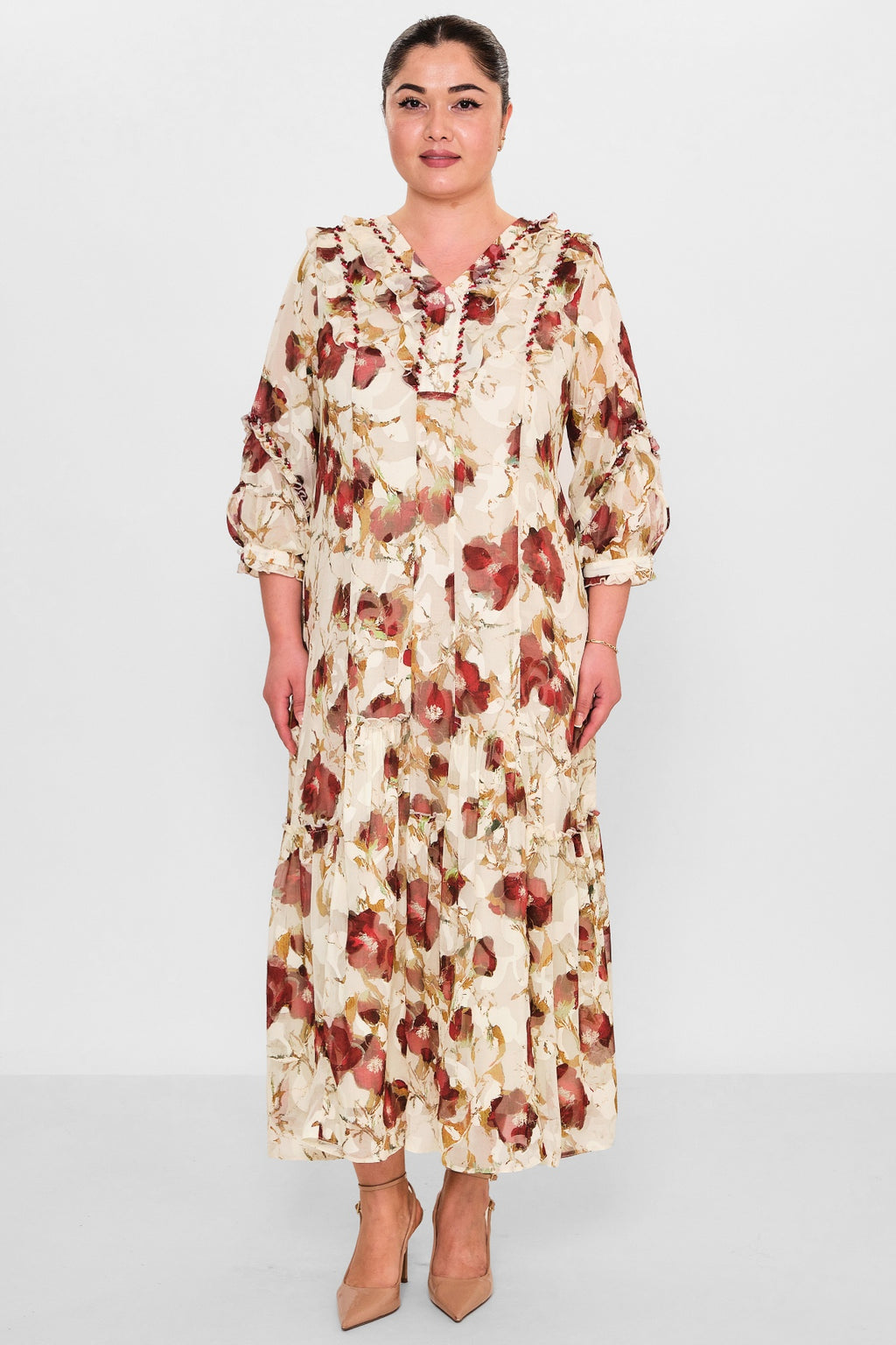 Gumanize - Plus Size Dress (GMZ2026-576-8006) - 8690200146497