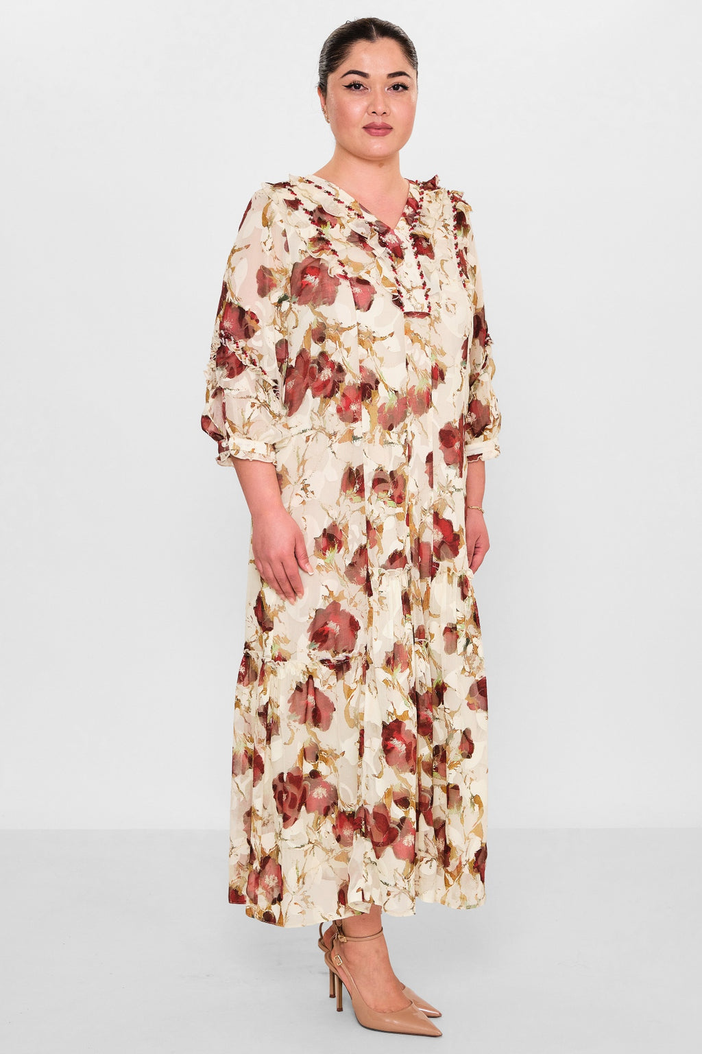 Gumanize - Plus Size Dress (GMZ2026-576-8006) - 8690200146497