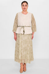Gumanize - Plus Size Dress (GMZ2026-582-8171) - 8690200146503
