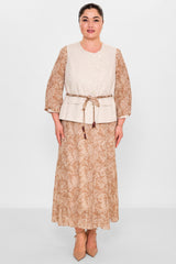 Gumanize - Plus Size Dress (GMZ2026-582-8171) - 8690200146510