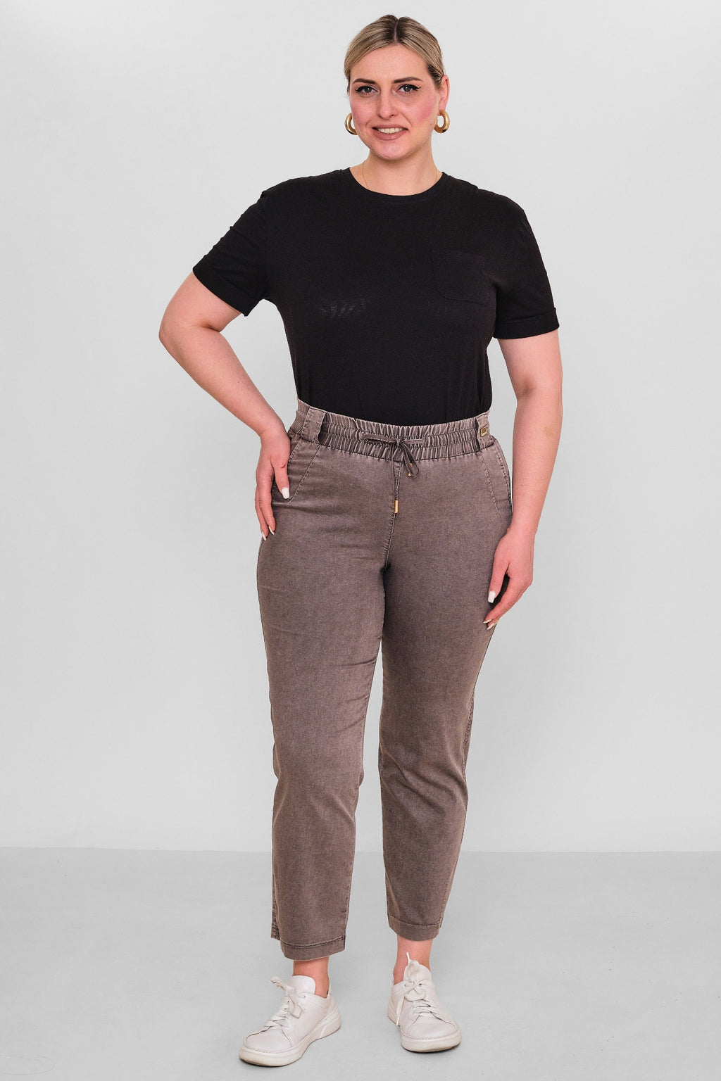 Elitline - Plus Size Trousers (ELT26Y1-276-4082) - 8690200146534