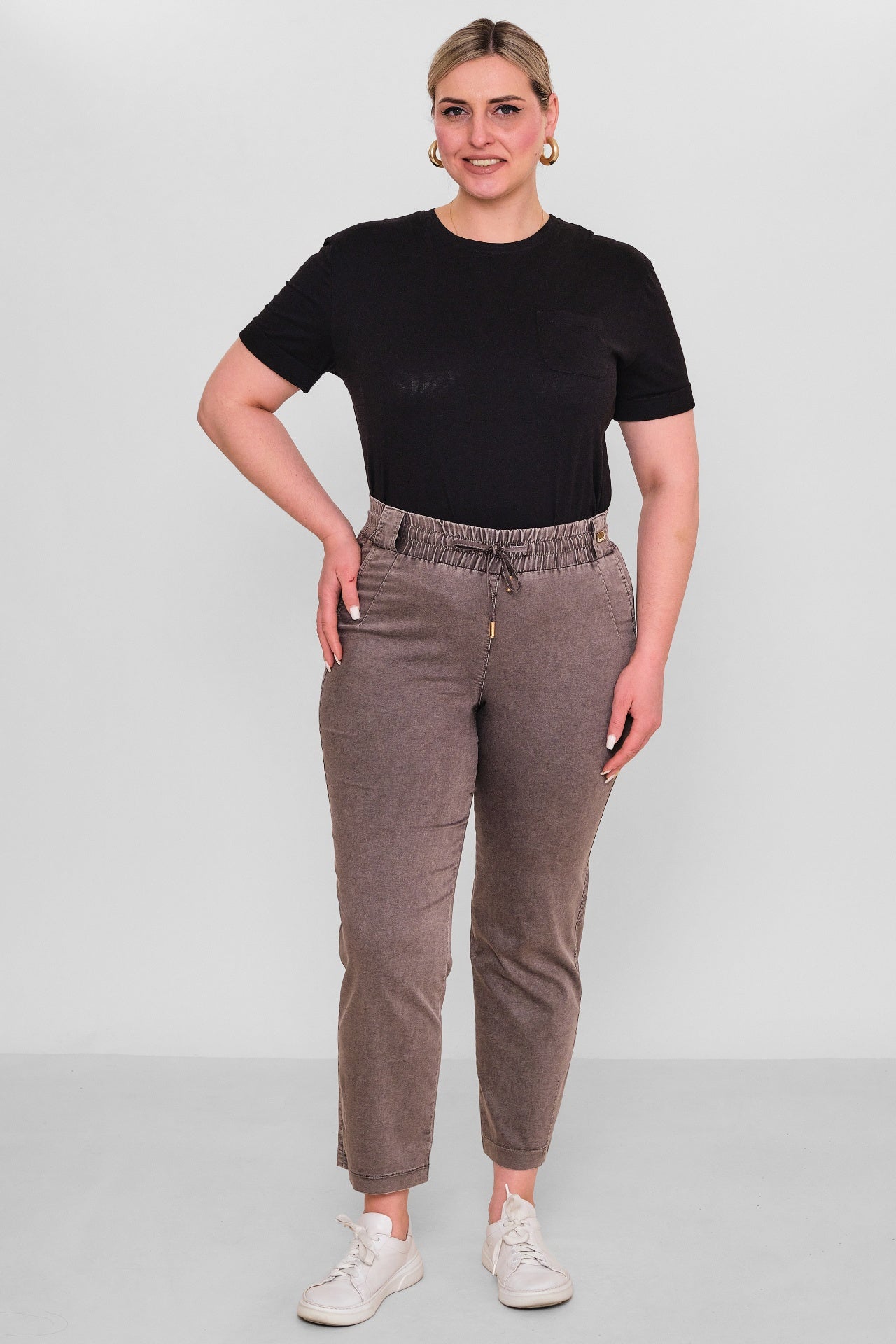 Elitline - Plus Size Trousers (ELT26Y1-276-4082) - 8690200146534