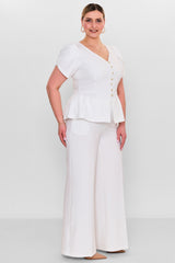 Welike - Plus Size Suit (WLK26Y8403) - 8690200146787