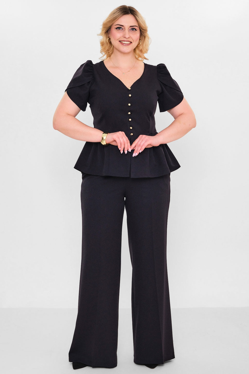 Welike - Plus Size Suit (WLK26Y8403) - 8690200146794
