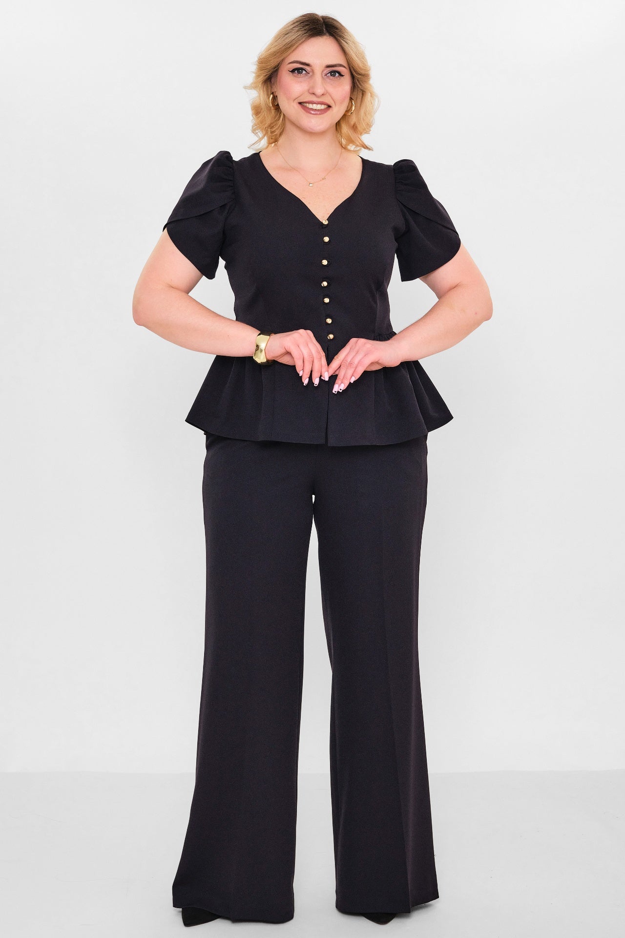 Welike - Plus Size Suit (WLK26Y8403) - 8690200146794
