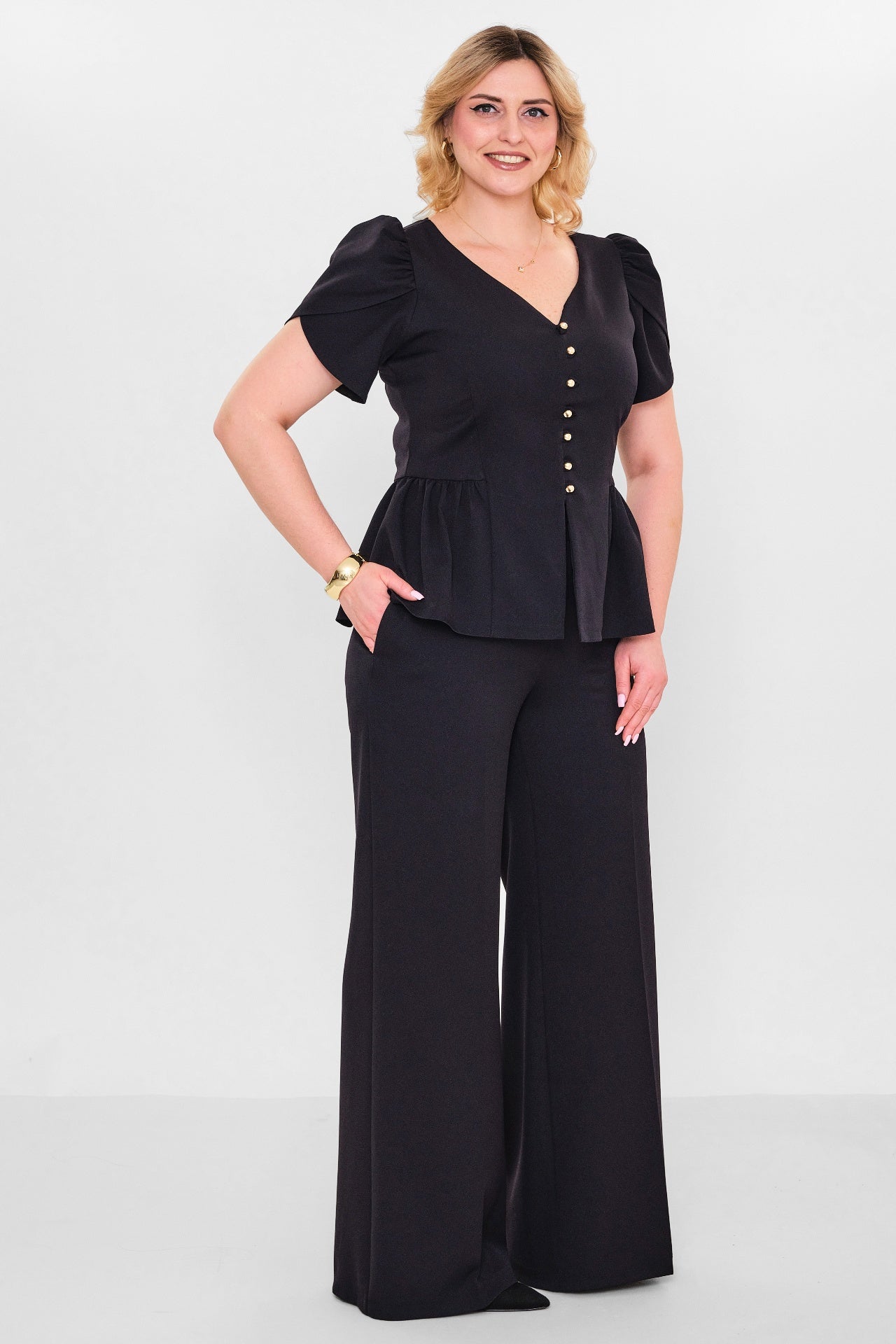 Welike - Plus Size Suit (WLK26Y8403) - 8690200146794