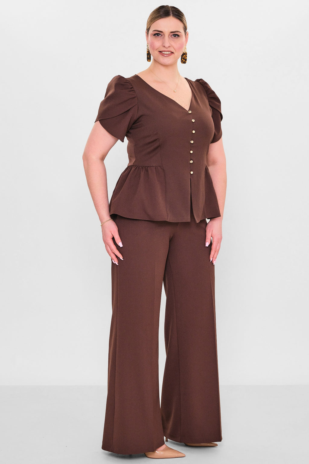 Welike - Plus Size Suit (WLK26Y8403) - 8690200146817