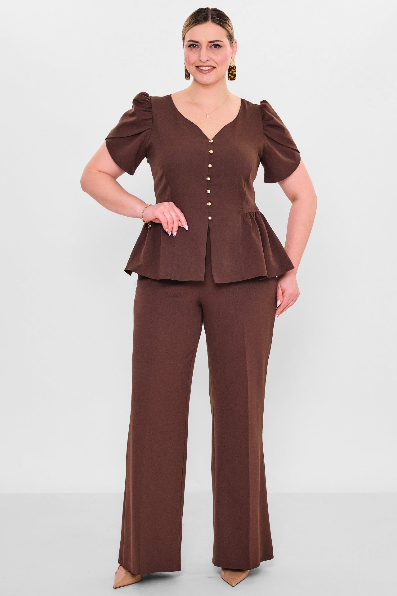 Welike - Plus Size Suit (WLK26Y8403) - 8690200146817