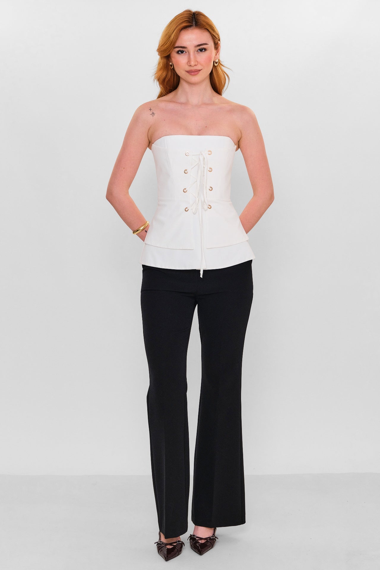 Mamulier - Plus Size Bustier (MML26Y6989) - 8690200146930