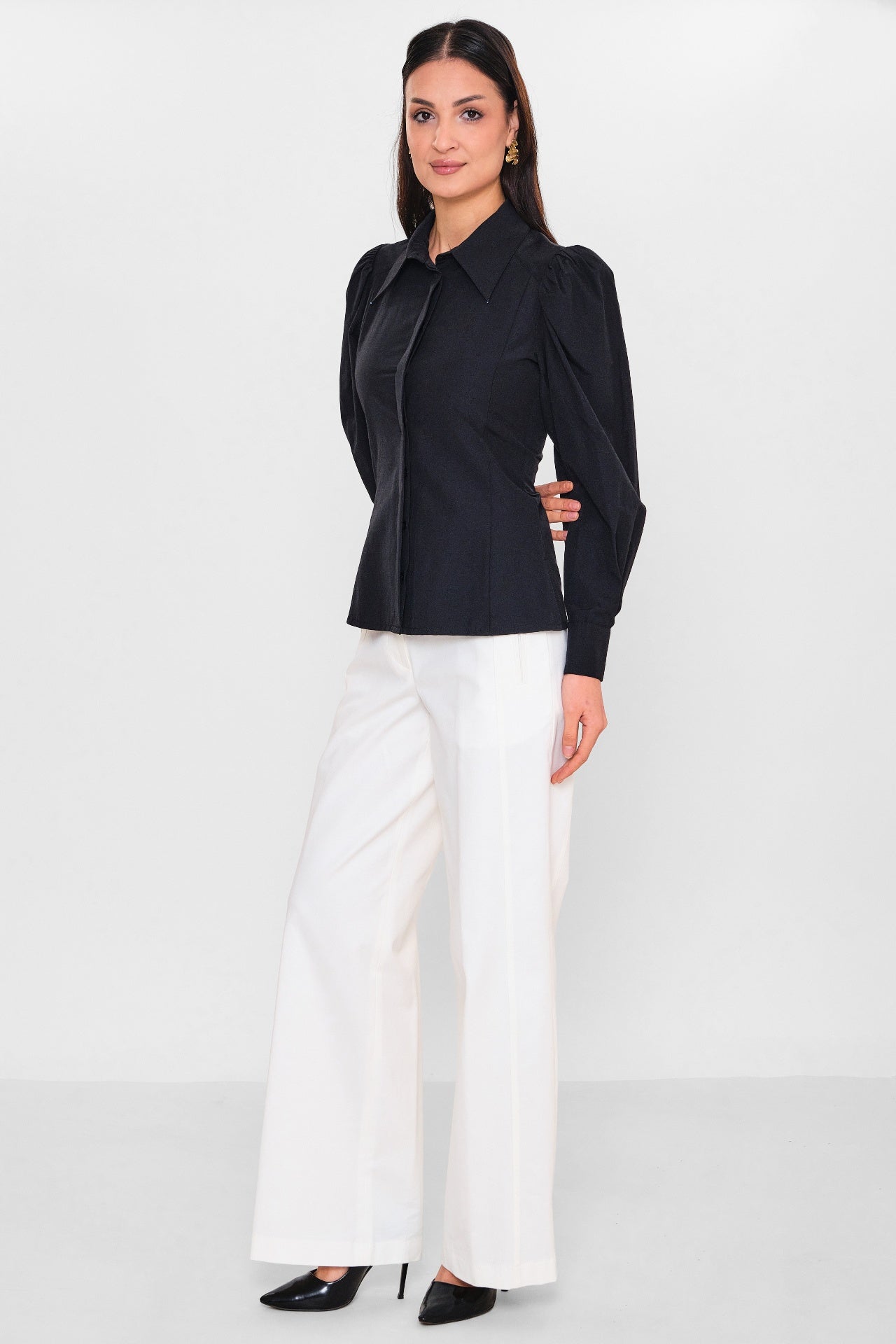 Mamulier - Plus Size Shirt (MML26Y7016) - 8690200146947