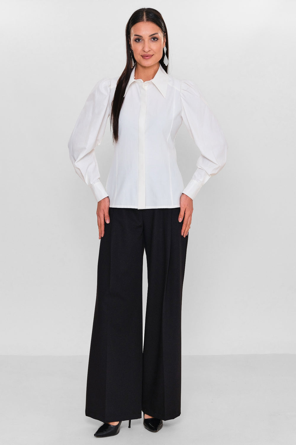 Mamulier - Plus Size Shirt (MML26Y7016) - 8690200146954