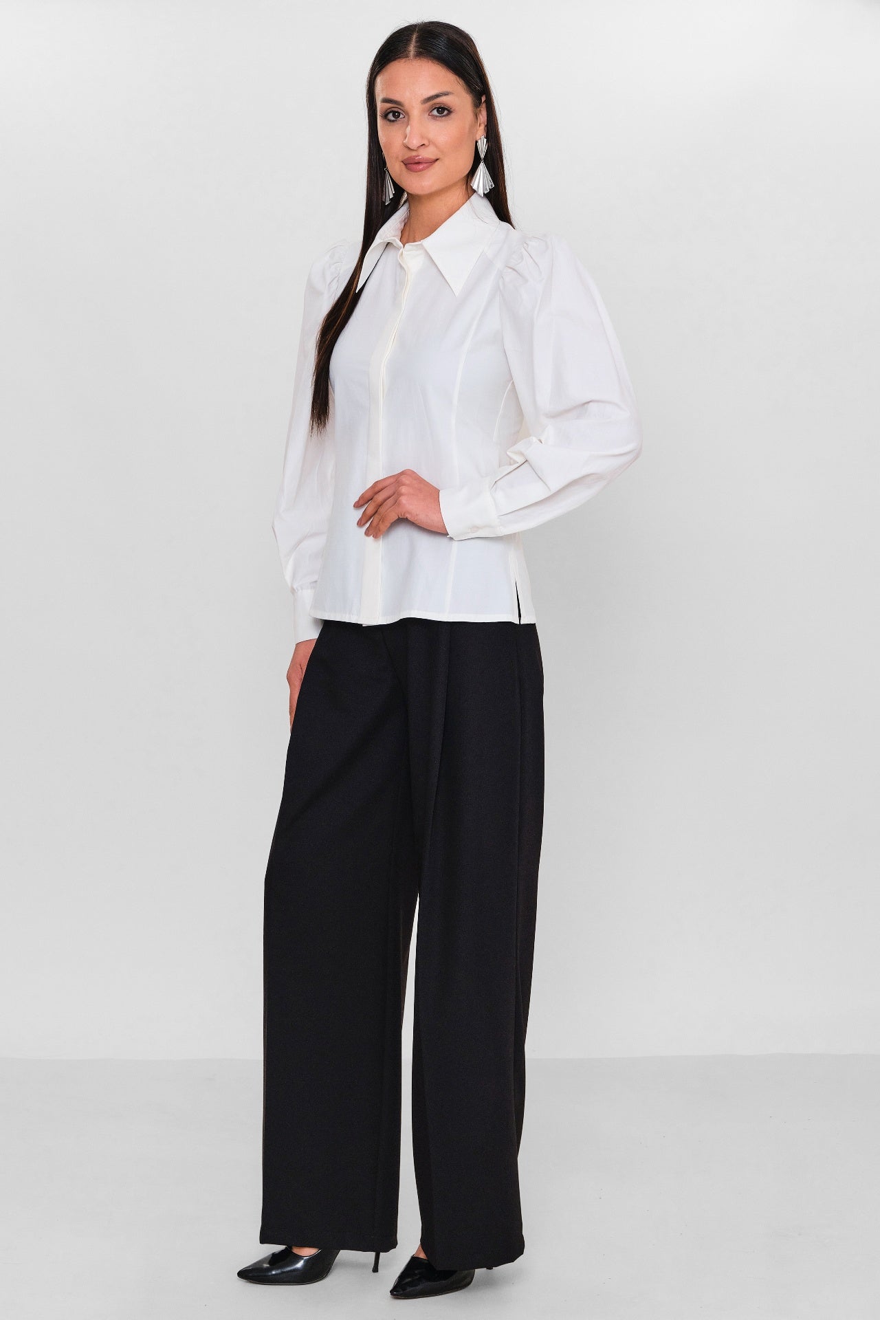 Mamulier - Plus Size Shirt (MML26Y7016) - 8690200146954