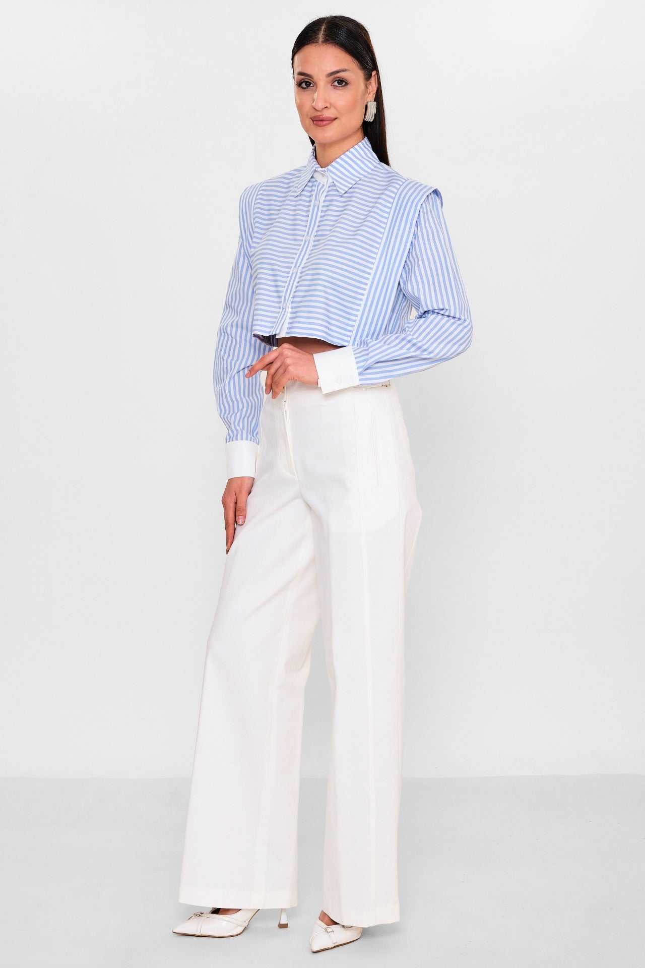 Mamulier - Plus Size Shirt (MML26Y7020) - 8690200146961