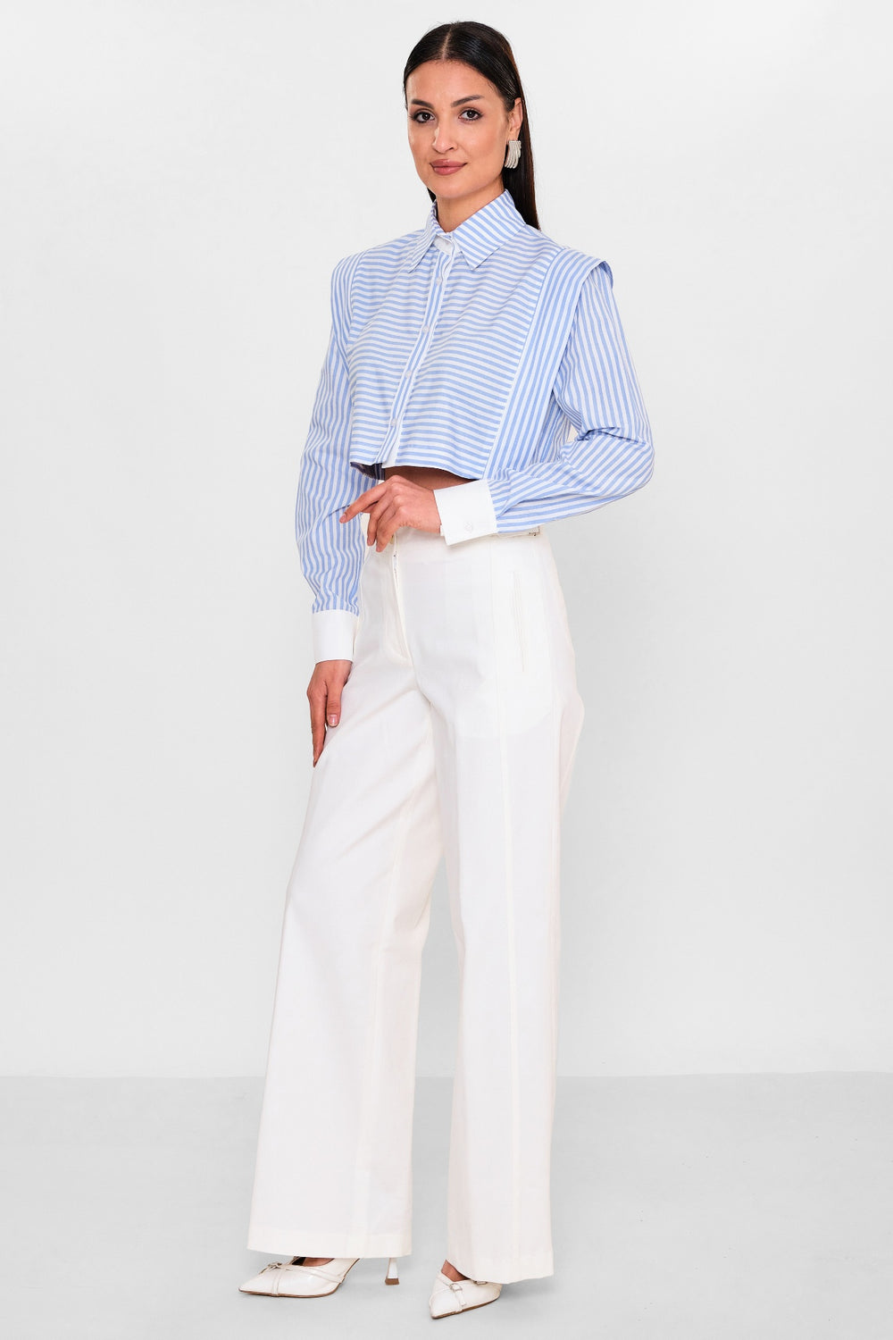 Mamulier - Plus Size Shirt (MML26Y7020) - 8690200146961