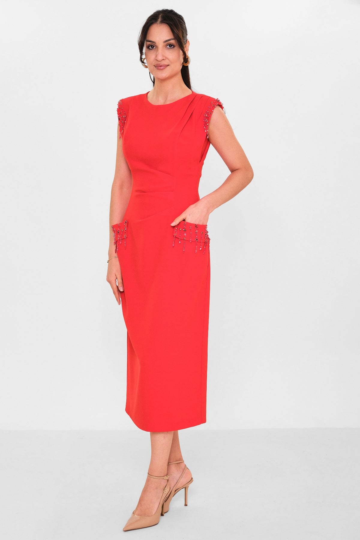 Mimya - Plus Size Dress (MIM26Y2351) - 8690200147104