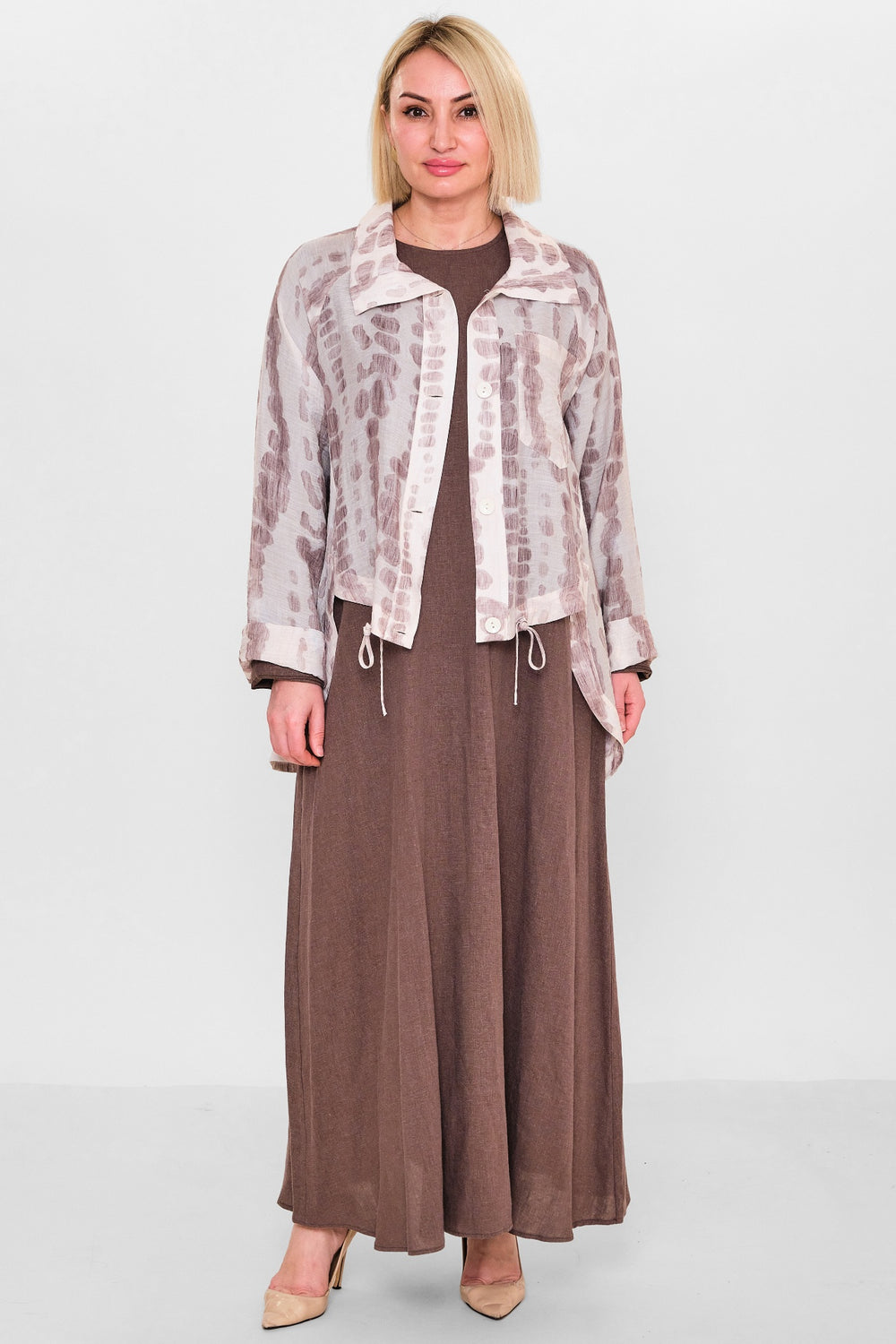Almarwah - Plus Size Suit (AMH26Y202993) - 8690200147258