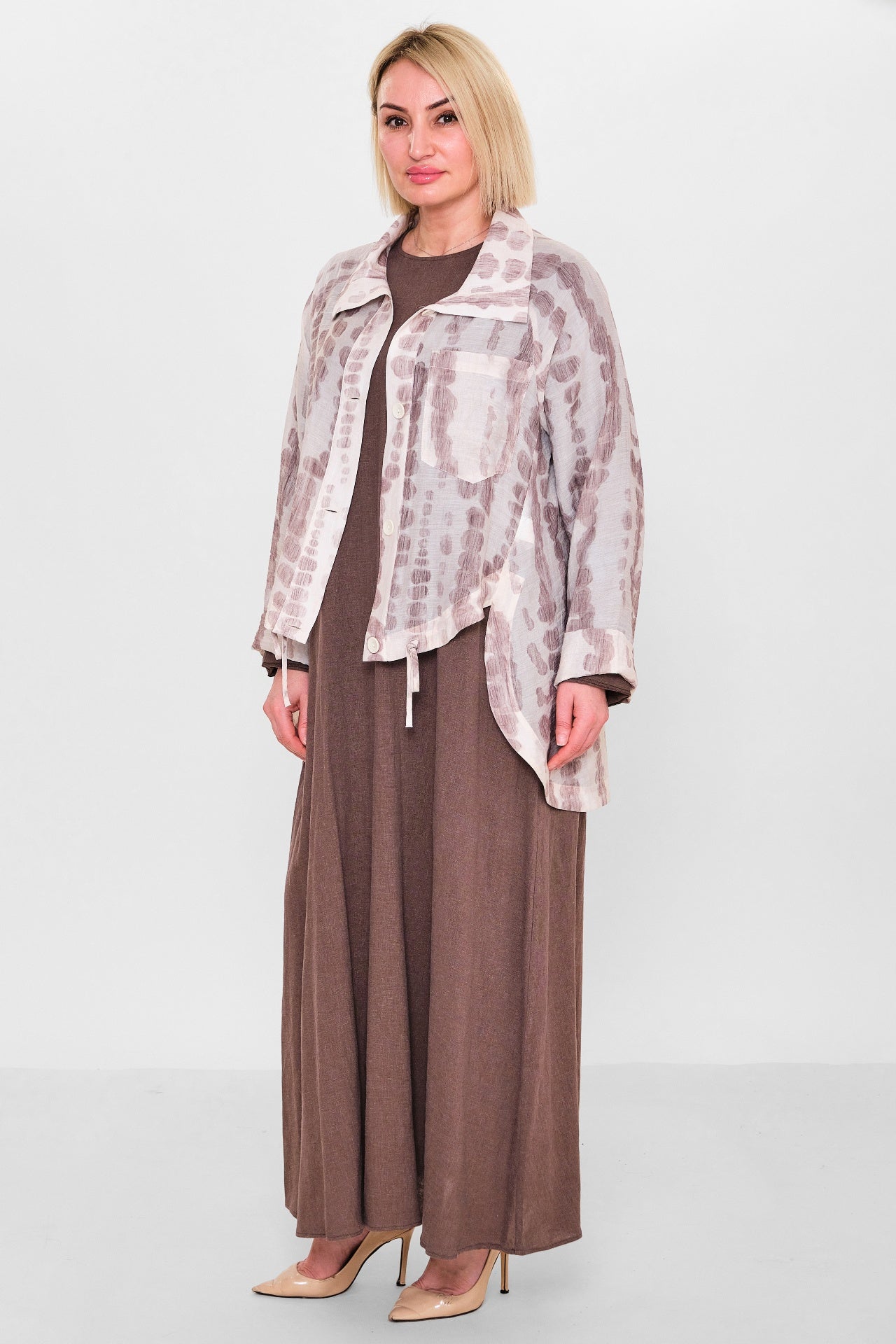 Almarwah - Plus Size Suit (AMH26Y202993) - 8690200147258