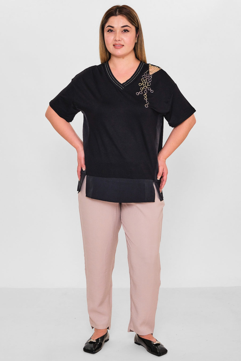 Xlife - Regular Size Blouse (XLF26Y7017) - 8690200147425