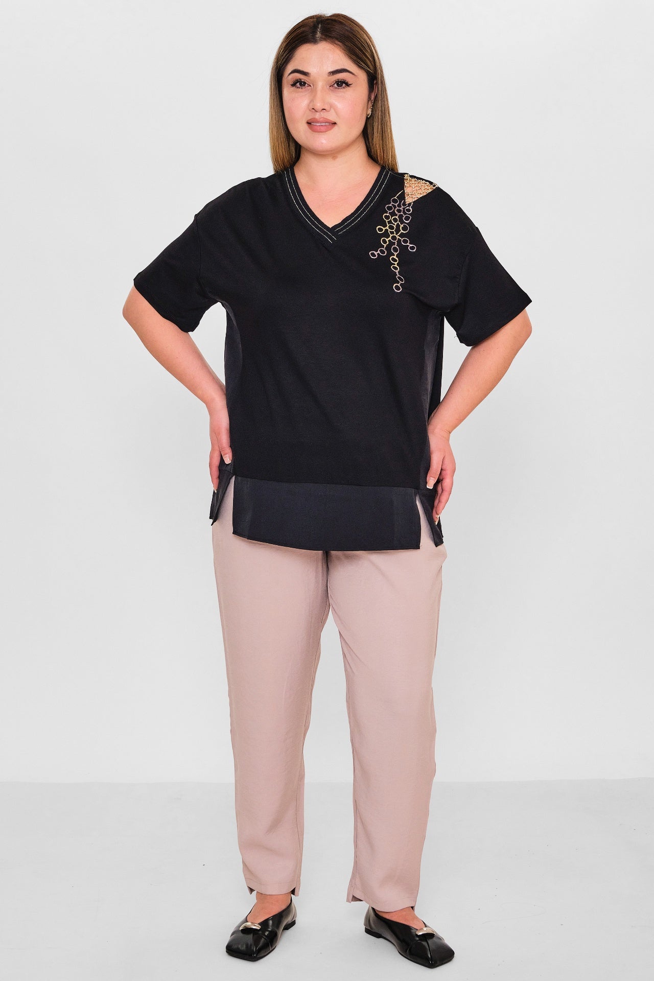 Xlife - Regular Size Blouse (XLF26Y7017) - 8690200147425
