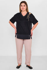 Xlife - Regular Size Blouse (XLF26Y7017) - 8690200147425