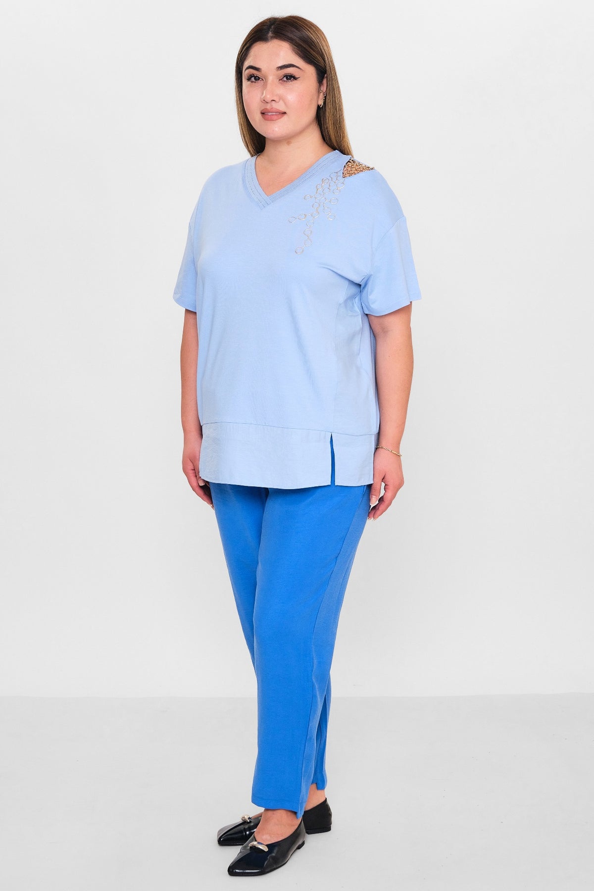 Xlife - Regular Size Blouse (XLF26Y7017) - 8690200147432