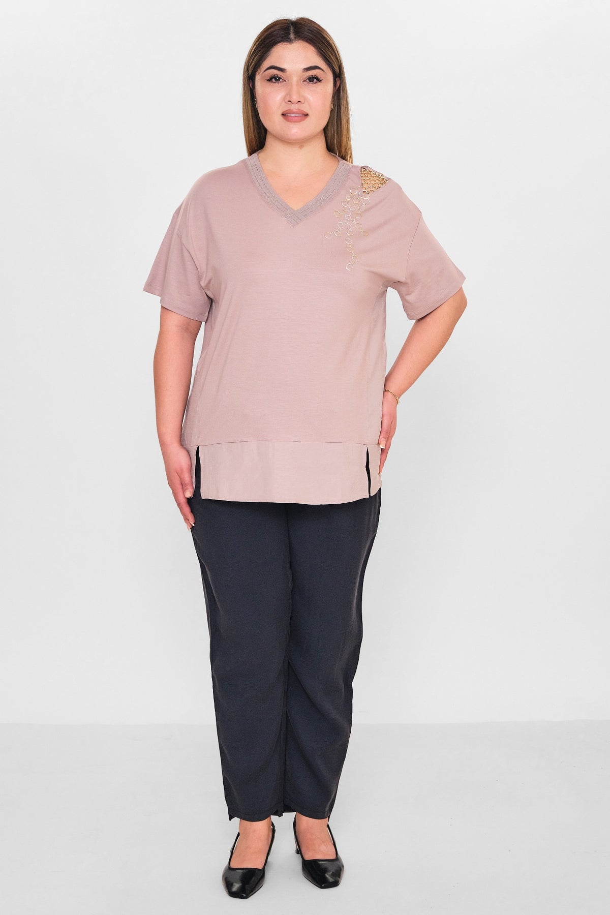 Xlife - Regular Size Blouse (XLF26Y7017) - 8690200147449