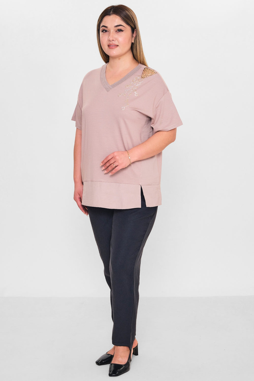 Xlife - Regular Size Blouse (XLF26Y7017) - 8690200147449