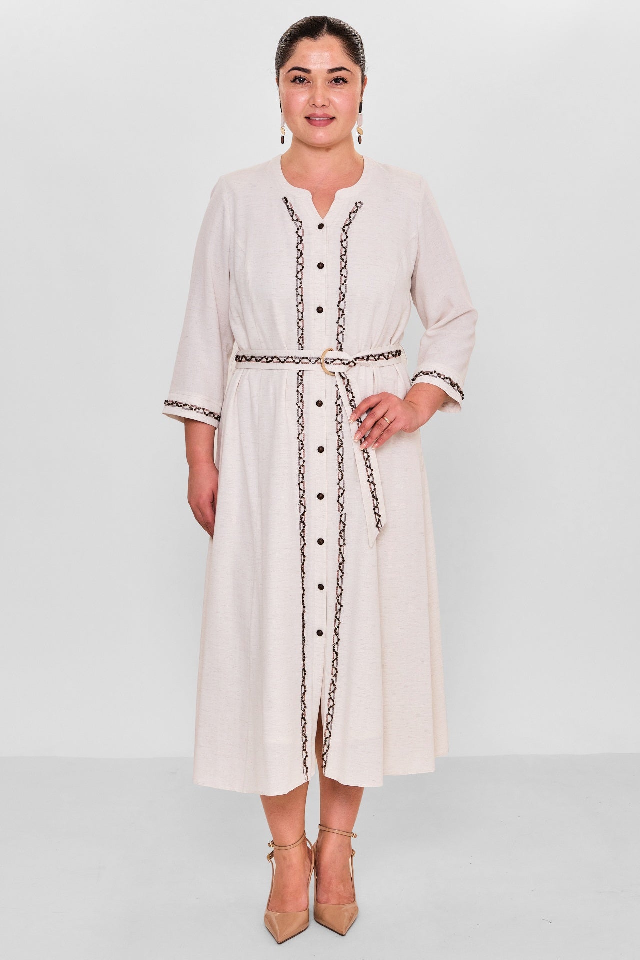 Gumanize - Plus Size Dress (GMZ2026-508-8086) - 8690200147500